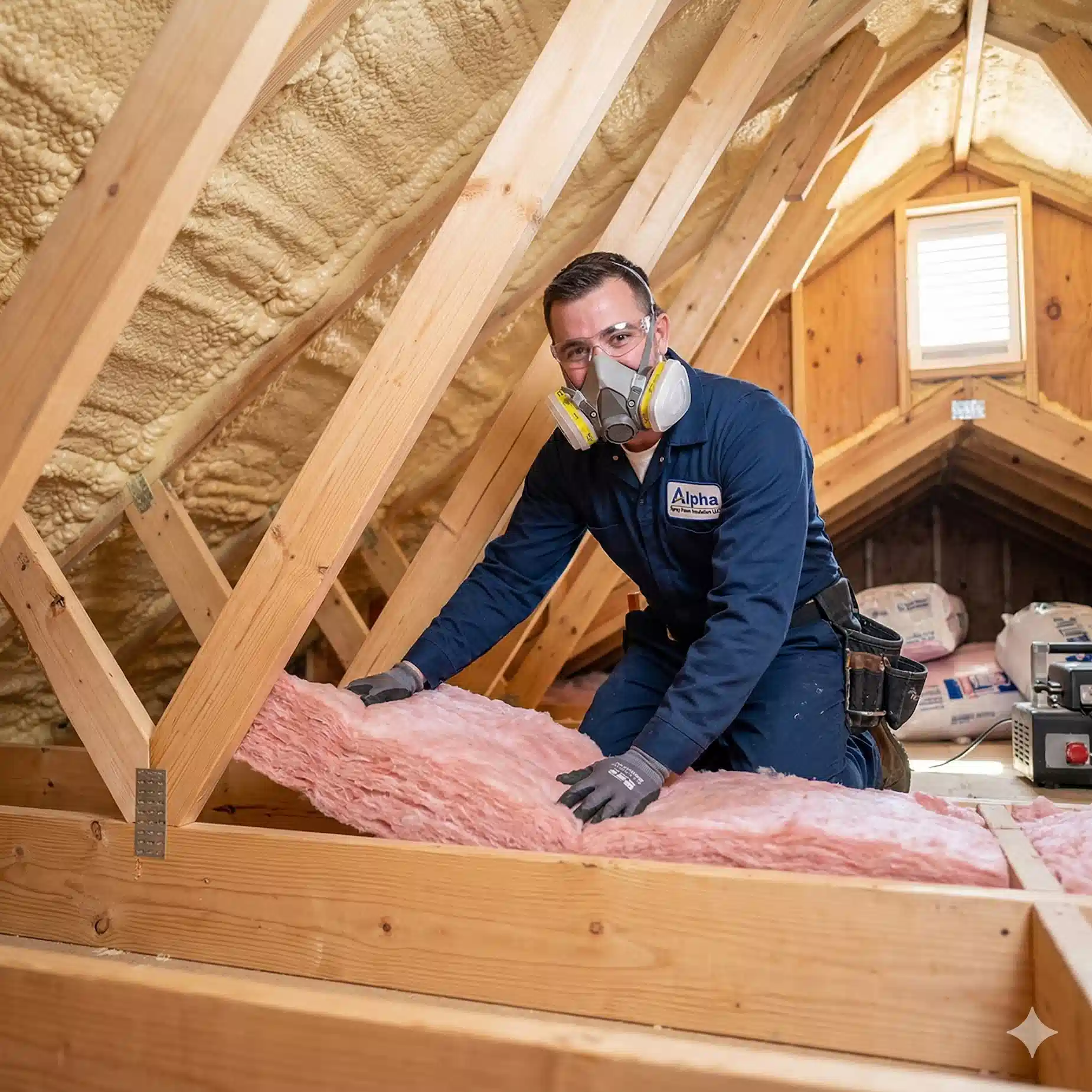 professional attic insulation installation spring